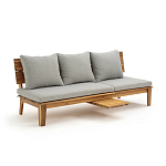 Садовый диван-трансофрмер Kate серый варинант исполнения - 1 | Loft Concept в Воронеже