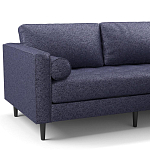 Мебельная ткань Шенилл синий цвет 138 см T4-33 варинант исполнения - 5 | Loft Concept в Воронеже