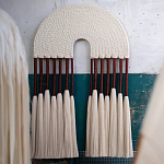 Настенное украшение из хлопковых нитей Volcan Wall Hanging варинант исполнения - 1 | Loft Concept в Воронеже