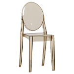 Прозрачный стул с янтарным оттенком LOUIS GHOST CHAIR варинант исполнения - 1 | Loft Concept в Воронеже