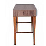 Стол письменный из массива бука с 2-мя ящиками серый Wenge Light варинант исполнения - 2 | Loft Concept в Воронеже