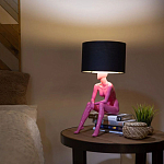 Настольная лампа TERRAMI с абажуром варинант исполнения - 11 | Loft Concept в Воронеже