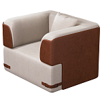 Кресло Richmond  с кожаной отделкой варинант исполнения - 2 | Loft Concept в Воронеже