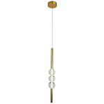 Подвесной светильник Celestin Spheres Brass Trio Hanging Lamp варинант исполнения - 2 | Loft Concept в Воронеже