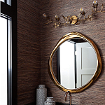 Зеркало в ассиметричной золотой раме Mirror of Aragorn варинант исполнения - 4 | Loft Concept в Воронеже