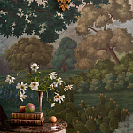 Обои ручная роспись Hill Country Scenic Special Colourway on scenic paper варинант исполнения - 3 | Loft Concept в Воронеже