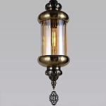 Подвесной светильник с янтарным стеклянным плафоном Amber Queen варинант исполнения - 3 | Loft Concept в Воронеже