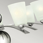 Люстра с матовыми конусными плафонами и декоративными элементами в форме шаров Hinkley варинант исполнения - 17 | Loft Concept в Воронеже