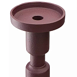 Подсвечник фигурный сливовый Bright Accent 35 см варинант исполнения - 2 | Loft Concept в Воронеже