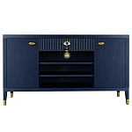 Комод-буфет Elsa Dreams Blue с открытыми полками   варинант исполнения - 9 | Loft Concept в Воронеже