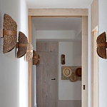 Бра плетеное из ротанга Chainmail варинант исполнения - 3 | Loft Concept в Воронеже