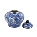 Ваза с крышкой в китайском стиле Гранатовое дерево Blooming Pomegranate варинант исполнения - 10 | Loft Concept в Воронеже