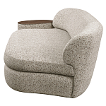 Диван двухместный со столиком Ulysses варинант исполнения - 3 | Loft Concept в Воронеже