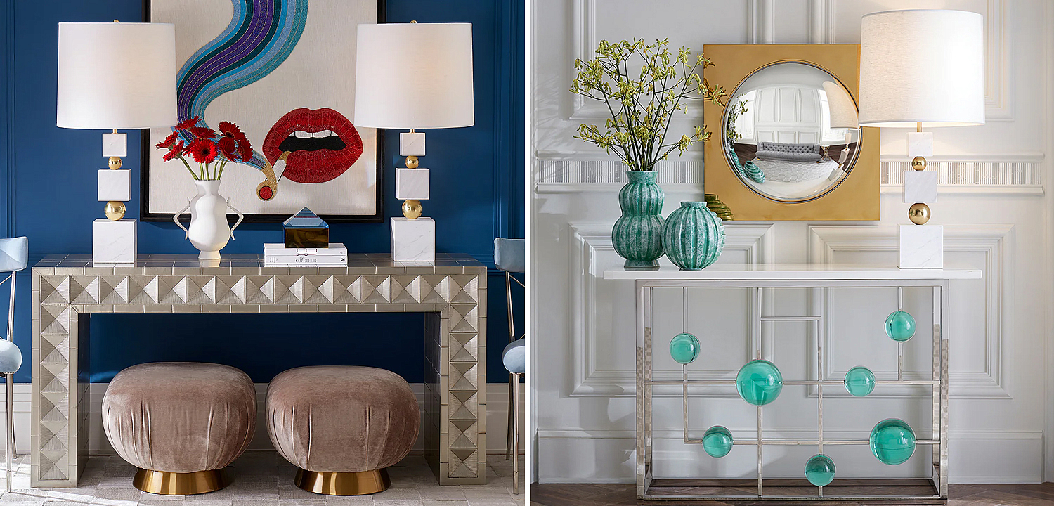 Настольная лампа Totem Table Lamp in White Marble Настольная лампа Totem Table Lamp in White Marble - Loft-Concept в Воронеже