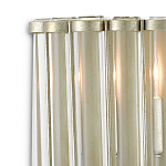 Бра горизонтальное из стеклянных трубочек Gladia варинант исполнения - 1 | Loft Concept в Воронеже