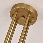 Люстра CANELLE Round Chandelier 8 Modern Brass варинант исполнения - 3 | Loft Concept в Воронеже