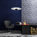 Гипсовая 3D Панель M-45 варинант исполнения - 1 | Loft Concept в Воронеже