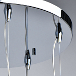 Люстра каскадная с 5-ю разноцветными стеклянными плафонами Kaleido варинант исполнения - 12 | Loft Concept в Воронеже