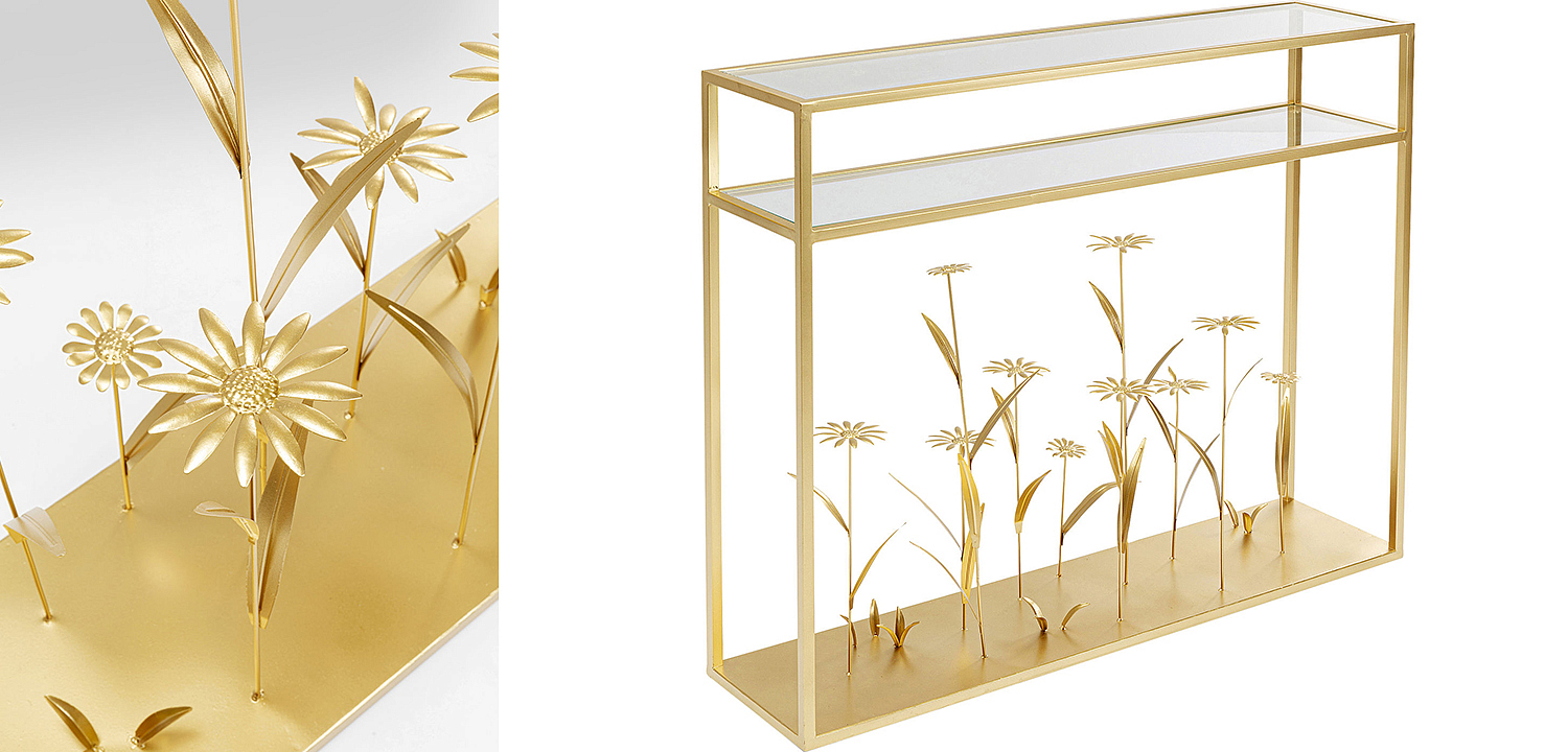 Консоль Golden Flowers Консоль Golden Flowers - Loft-Concept в Воронеже