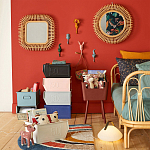 Зеркало из ротанга WICKER MIRROR варинант исполнения - 8 | Loft Concept в Воронеже