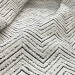 Мебельная ткань Шенилл черно-белый принт 145 см T3-38 варинант исполнения - 1 | Loft Concept в Воронеже