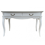 Консоль белого цвета из массива бука в стиле прованс White Provence варинант исполнения - 2 | Loft Concept в Воронеже