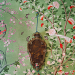 Обои ручная роспись Belvoir Pistachio варинант исполнения - 5 | Loft Concept в Воронеже