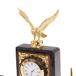 Настольный письменный набор из лемезита и змеевика с декором в виде Орла в подарочной упаковке Successful Leader варинант исполнения - 3 | Loft Concept в Воронеже