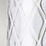 Настольная лампа с цилиндрическим абажуром и прозрачным стеклянным основанием Quintiesse варинант исполнения - 12 | Loft Concept в Воронеже