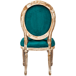 Стул из натурального бука зелёный с цветочным принтом Impressionism in Color варинант исполнения - 2 | Loft Concept в Воронеже