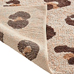 Ковер из хлопка с леопардовым принтом Soft Hugs варинант исполнения - 3 | Loft Concept в Воронеже