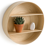 Полка настенная из бамбука Zenara варинант исполнения - 2 | Loft Concept в Воронеже