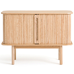 Длинный низкий буфет с 2-мя раздвижными дверцами Toinette Light Cupboard варинант исполнения - 8 | Loft Concept в Воронеже