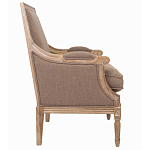Кресло William Classical Armchair brown flax варинант исполнения - 1 | Loft Concept в Воронеже
