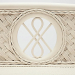 Комод из натурального ротанга Weavella белый варинант исполнения - 2 | Loft Concept в Воронеже