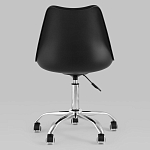 Офисный стул на металлическом основании EGGERY Black варинант исполнения - 4 | Loft Concept в Воронеже