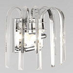 Бра цвета никель с изогнутыми хрустальными элементами Radiant Ribbons варинант исполнения - 4 | Loft Concept в Воронеже