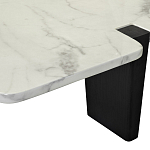 Стол журнальный низкий с фигурной столешницей Threshold варинант исполнения - 4 | Loft Concept в Воронеже