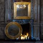 Зеркало квадратное в фактурной раме Pattern варинант исполнения - 3 | Loft Concept в Воронеже