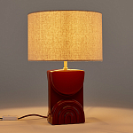 Настольная лампа из керамики и льна Brighter than the Stars варинант исполнения - 3 | Loft Concept в Воронеже