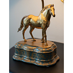 Настольная лампа из фарфора Лошадь Frodi варинант исполнения - 3 | Loft Concept в Воронеже