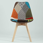 Стул с обивкой в стиле пэчворк Arvika варинант исполнения - 3 | Loft Concept в Воронеже