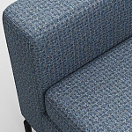 Мебельная ткань Шенилл голубой цвет 142 см T4-49 варинант исполнения - 7 | Loft Concept в Воронеже