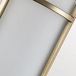 Бра с геометрическим каркасом и матовым белым цилиндрическим плафоном Feiss варинант исполнения - 4 | Loft Concept в Воронеже