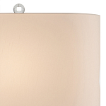 Настольная лампа разноцветная с овальным тканевым абажуром Abstraction варинант исполнения - 2 | Loft Concept в Воронеже