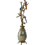 Бронзовый подсвечник Птичий рай Flora варинант исполнения - 3 | Loft Concept в Воронеже