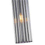 Подвесной светильник с рифленым стеклянным плафоном цилиндрической формы ARTICOLO варинант исполнения - 3 | Loft Concept в Воронеже