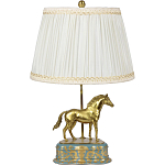 Настольная лампа из фарфора Лошадь Frodi варинант исполнения - 1 | Loft Concept в Воронеже