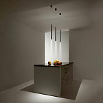 Подвсеной светильник светодиодный металлический цилиндрической формы Высота 30см Trumpet tube варинант исполнения - 5 | Loft Concept в Воронеже