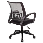 Офисное кресло с основанием из черного пластика Desk chairs Grey варинант исполнения - 2 | Loft Concept в Воронеже